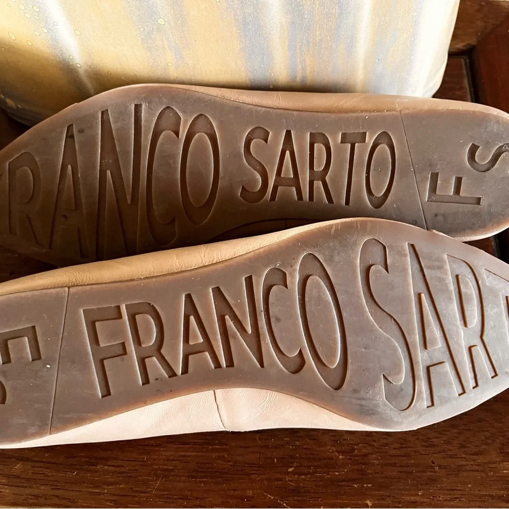 Franco Sarto Mocha Tan Flats - Picture 8 of 9